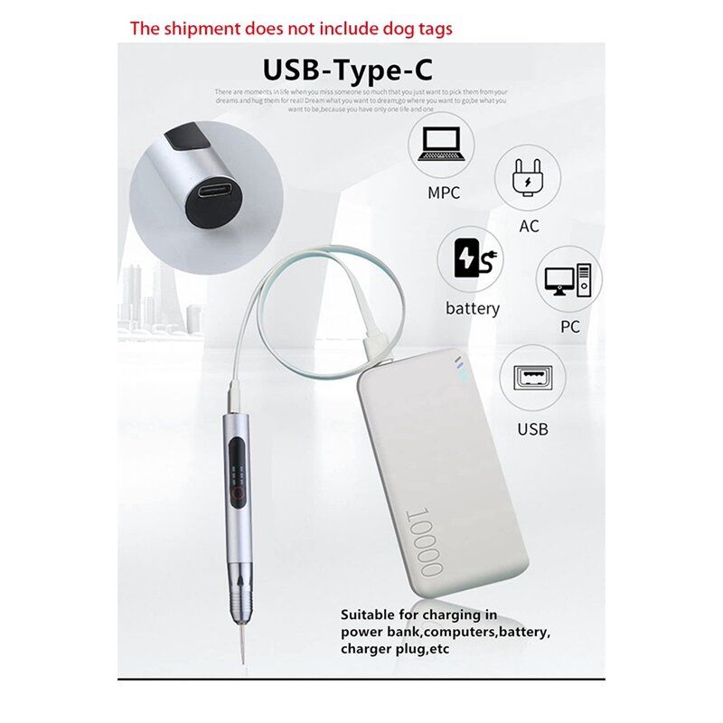3 Speeds Adjustable Engraver Electric Grinding Pen Small
