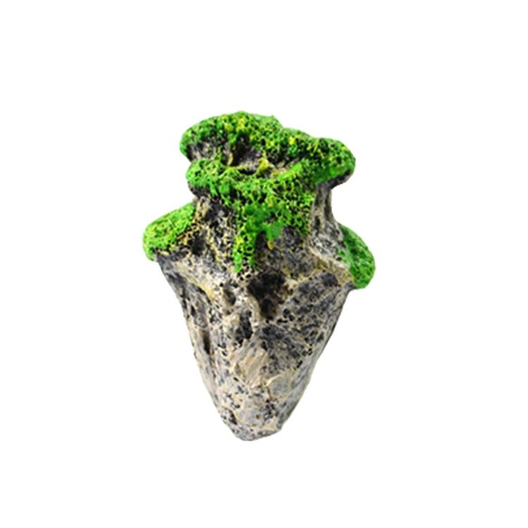 Aquarium Decoration Floating Pumice Suspended Stone Artificial Fish Tank Acuarios Moss Flying Rock Aquatic Ornament Landscape, Small Size: 5.8 X 9.2cm