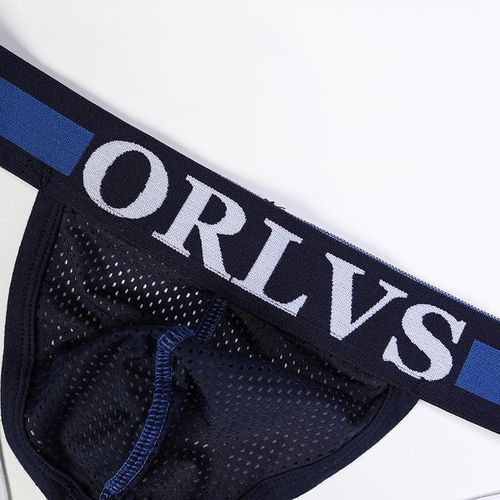 Sexy Men Underwear Jockstrap Cotton/mesh G-String Thong Briefs Panties