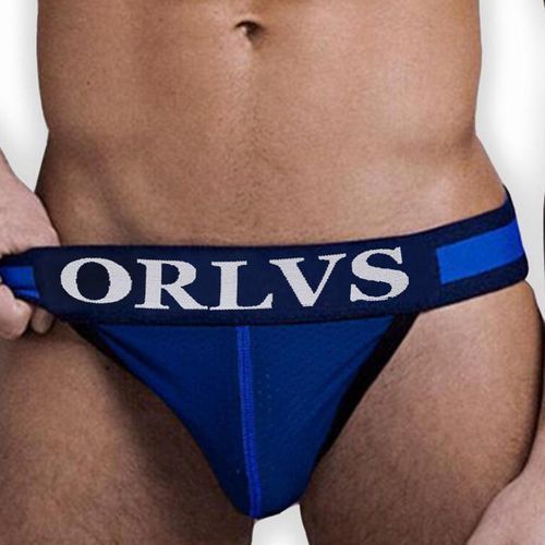 Sexy Men Underwear Jockstrap Cotton/mesh G-String Thong Briefs Panties