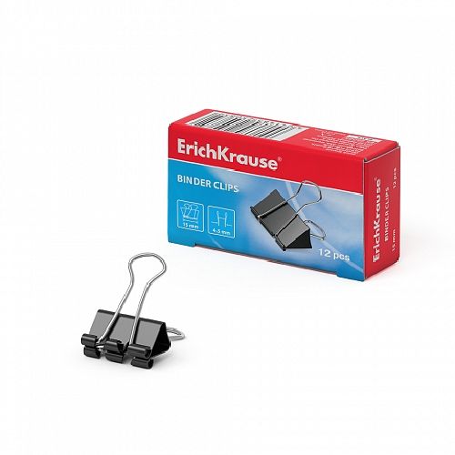 Top Quality Paper Binder Clips 19mm (12 In A Box)