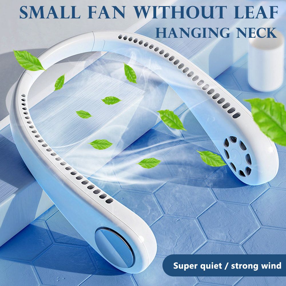 Quiet 2020 With Handheld Conditioner Ultra Mini For Room USB Wearable Neck Air Fan Battery Wind Fan Rechargeable Cooler Portable