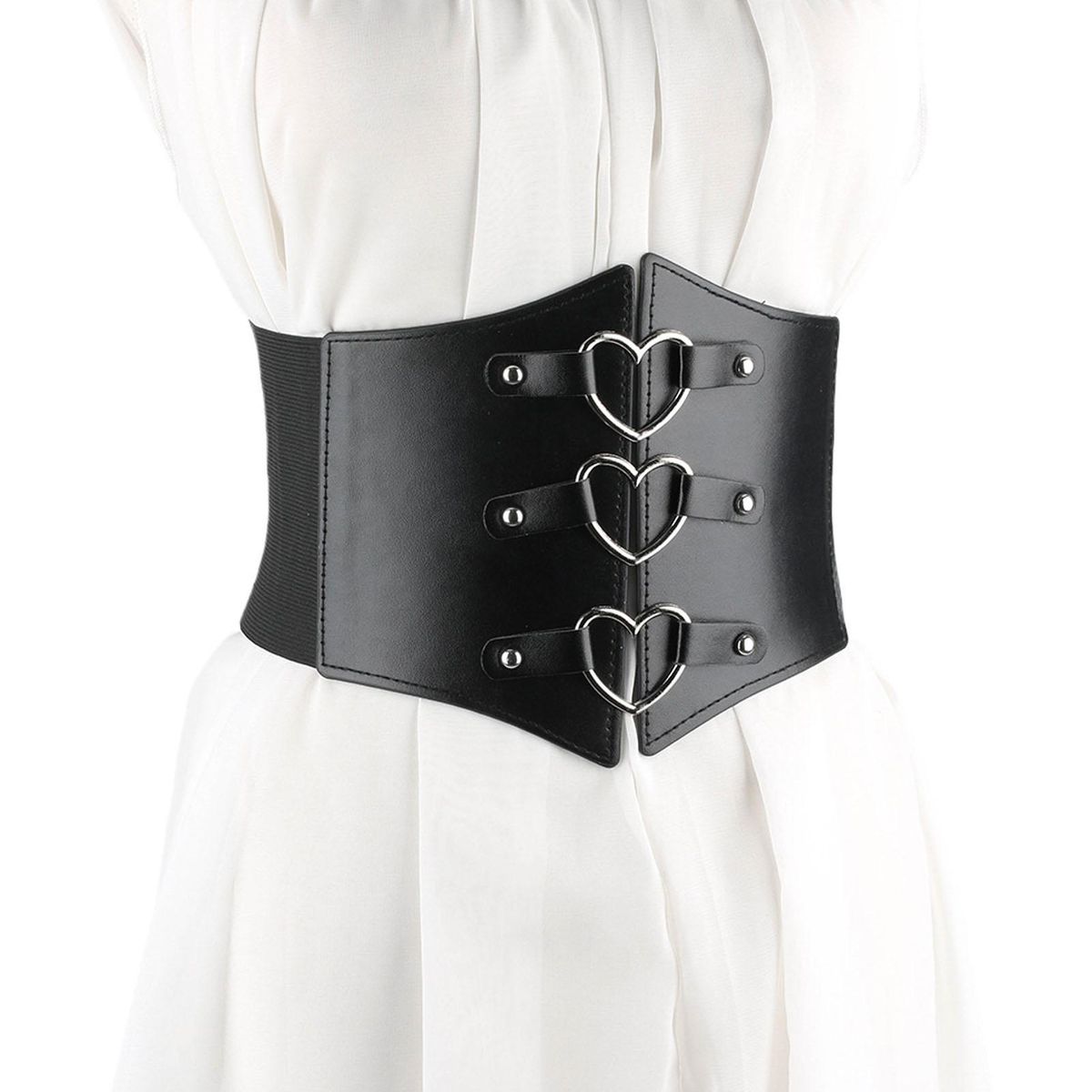 Shirt Corset Women Dress Waist Buckle Bandage Corset D