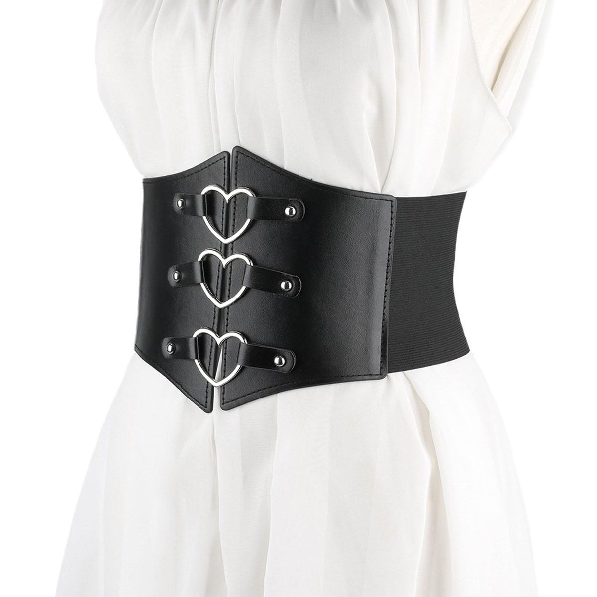 Shirt Corset Women Dress Waist Buckle Bandage Corset D