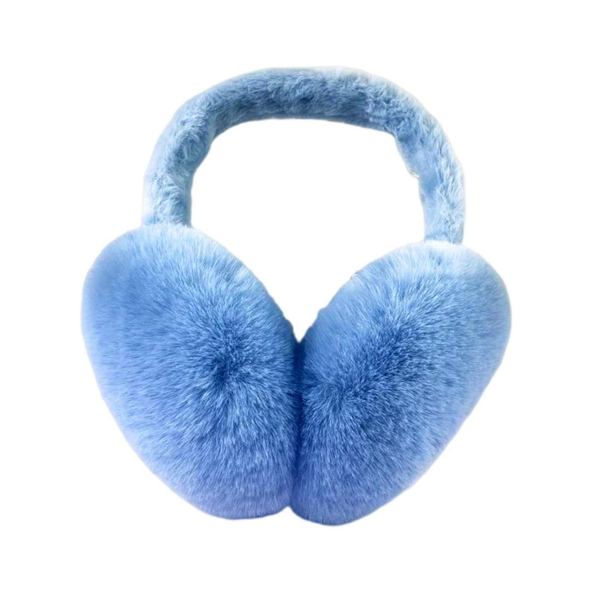 Warm Earmuffs Winter Plush Outdoor Ear Warmer Blue
