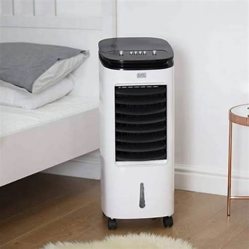 2 In 1 360 Degree Digital Air Cooler - 65w - BXAC65002GB