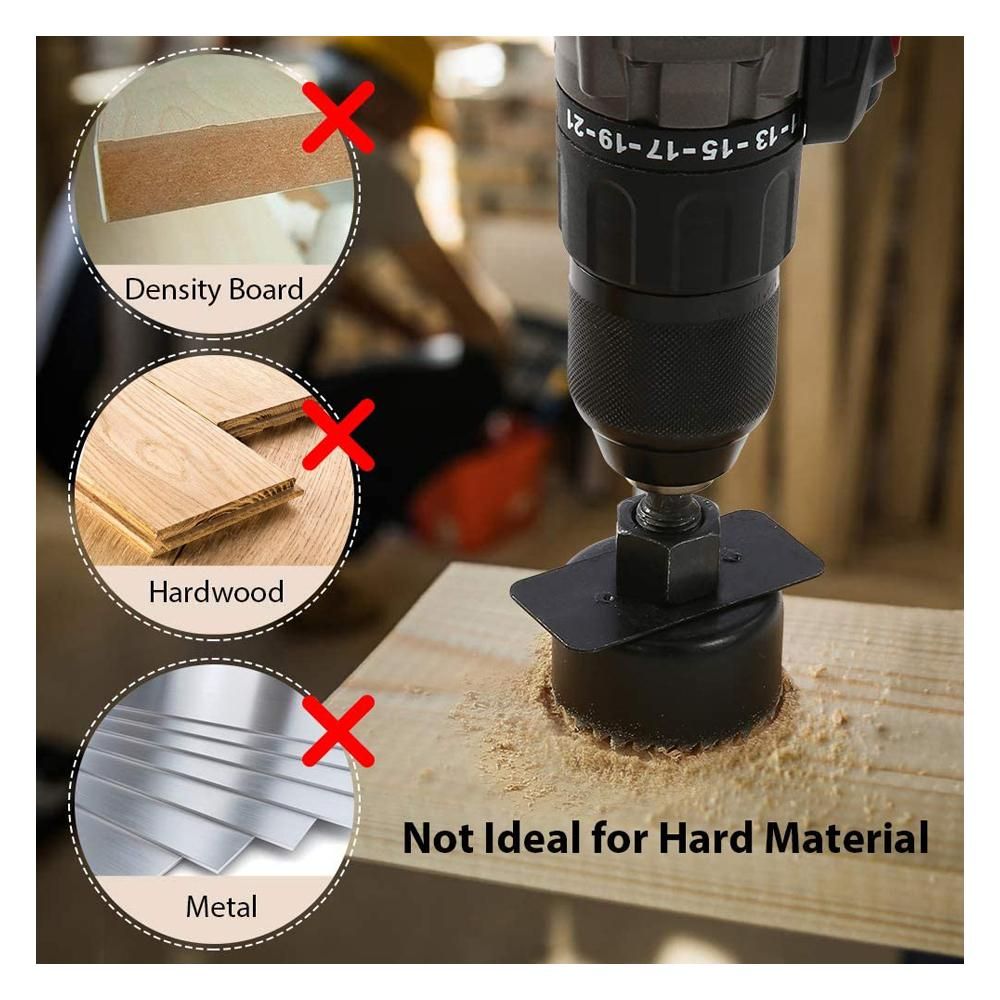 Meterk Hole Saw Kit 21 PCS EU Carton Box
