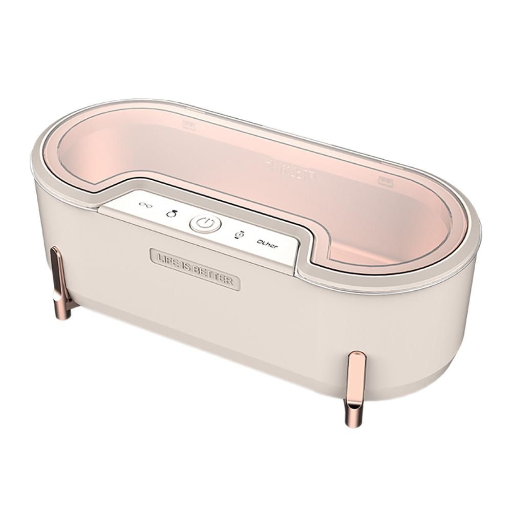 500ML Ultrasonic Cleaning Machine 40KHz Vibration Wash Cleaner Washing Jewelry Glasses Watch Washing Small Ring EU Plug