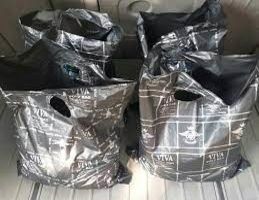 100pcs X 1 Pack Multi Purpose Medium Polythene Carrier Bag