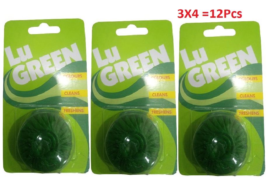 Lu Green Toilet Flush Colourant X 12 Packet