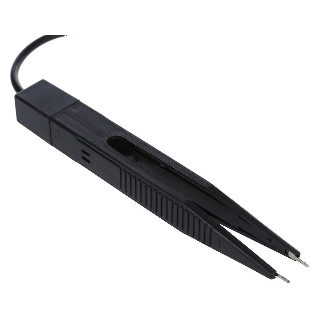 SMD Chip Test Clip Meter Lead Probe Multimeter Tweezer