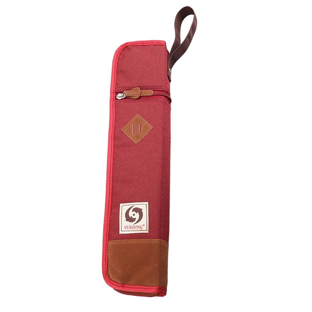 Cotton Padded Bag - Soft Carrying Case For Sticks Red