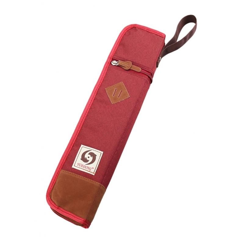 Cotton Padded Bag - Soft Carrying Case For Sticks Red