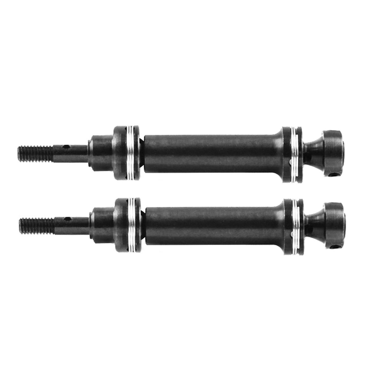 Hardened Steel Front and Rear Center Drive Axle, High-Performance Off-Road Drive Axle 7051 7250R Replacement for 1/16 TRAX4 SLASH 4WD Remote Control Car Upgrade Parts