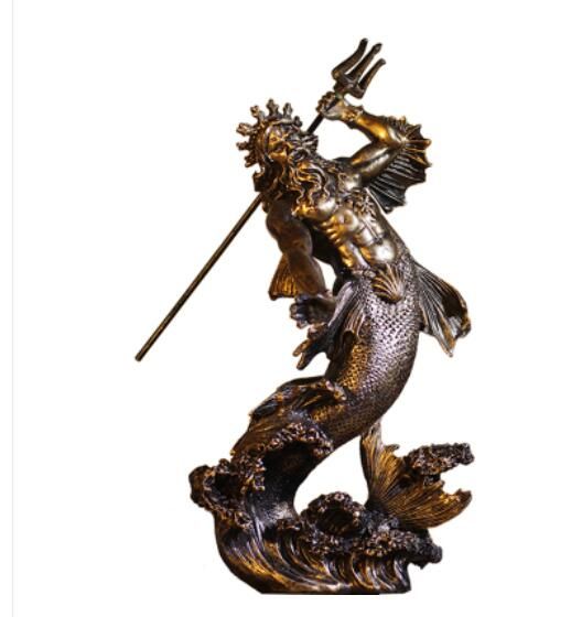 Greek Mythological Warrior Handicraft Figure Sculpture God