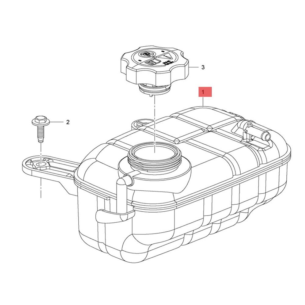 Coolant Overflowing Expansion Tank Replacement For Chevrolet