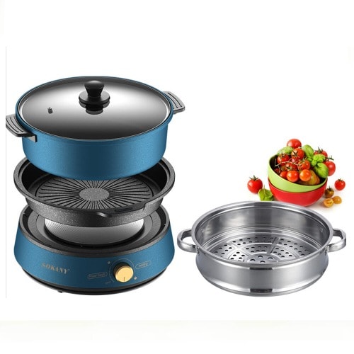 4 Litres Electric Steaming Pot - 1350w
