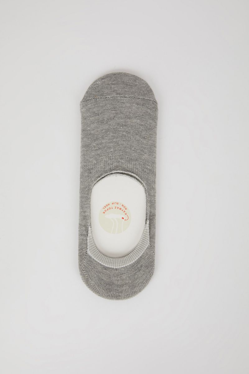3 Piece Man Casual Low Cut Socks - Grey