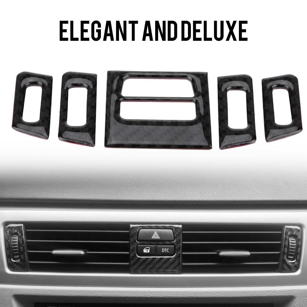 Carbon Fiber Car Interior Air Conditioner Outlet Panel