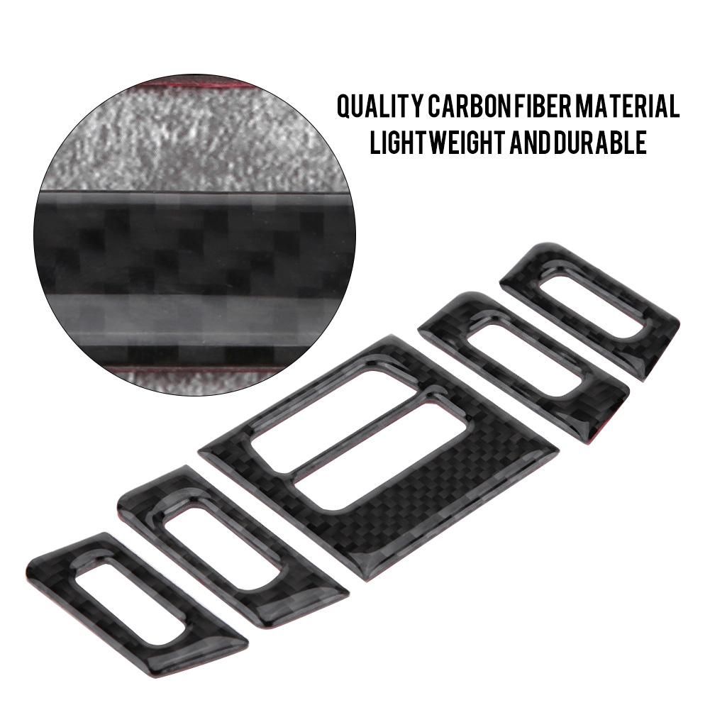 Carbon Fiber Car Interior Air Conditioner Outlet Panel