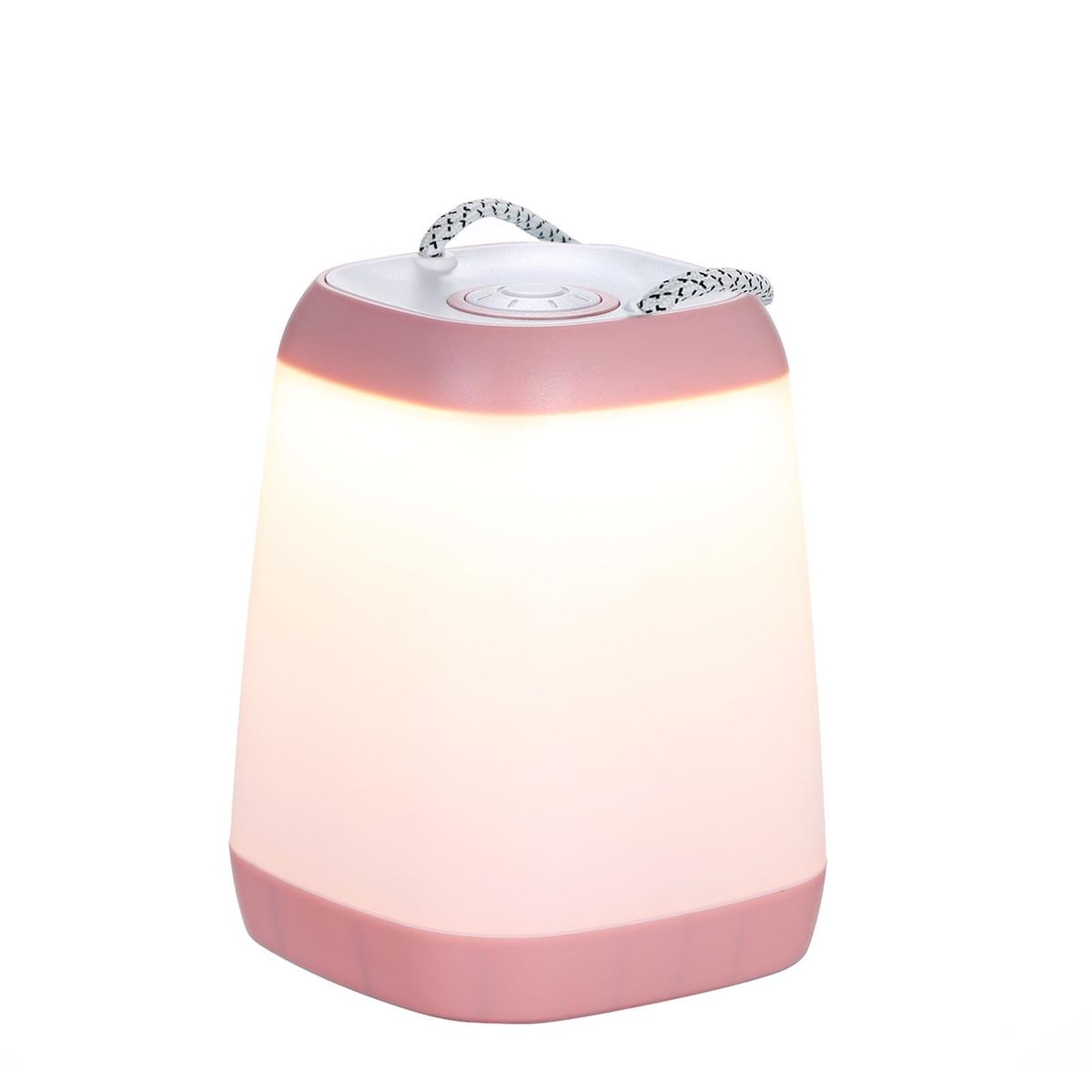 Portable Night Light Bedside Lamp with Easy Carry Strap 30/ 60/ 100 Adjustable Brightness Battery Operated Nursery Lamp for Bedroom Living Room