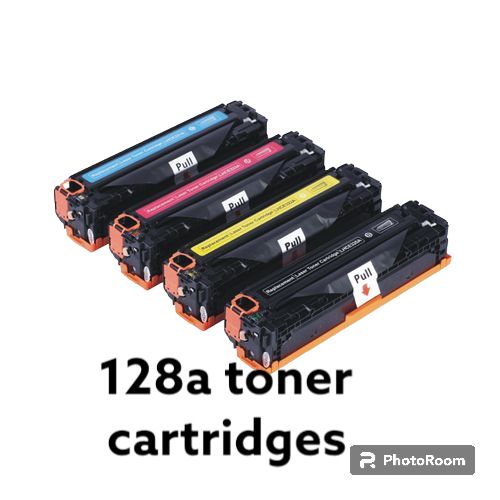 128A Toner Cartridge Set - Black, Cyan, Yellow & Magenta