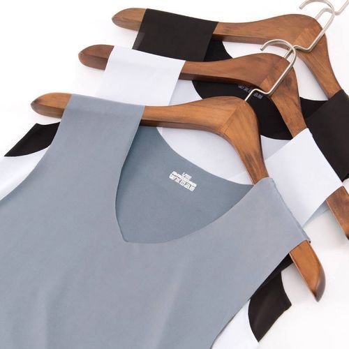 5Pcs Men Tank Tops Underwear Quick Drying Mens Undershirt Shirts Male Bodyshaper Fitness Wrestling Singlets  Big Size-K
