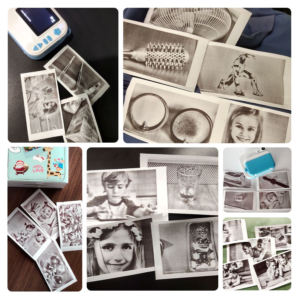Children's Instant Print Camera With Thermal Printer Kid Digital Photo Camera Boy's Birthday Gift Child Camera Video Girl's Toy Instant Print Camera