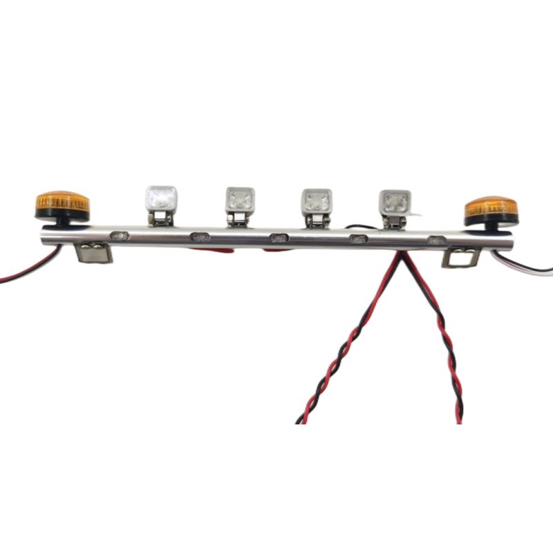 Upgraded LED Spotlight For Tamiya 1/14 Scania Actros 56360 Volvo Truck DIY