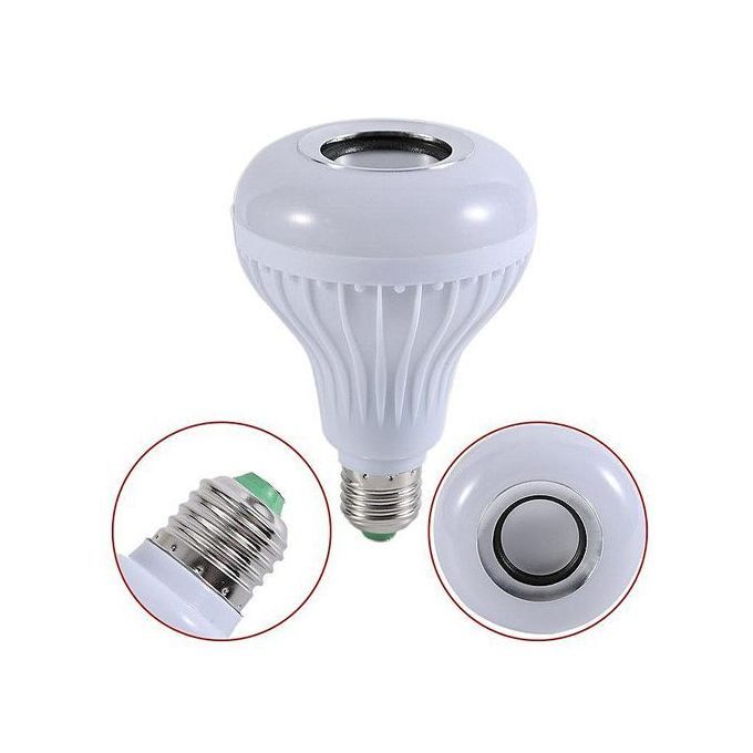 Wireless Bluetooth Remote Control Mini Smart Audio Speaker LED Music Bulb 4th Generation HT-S