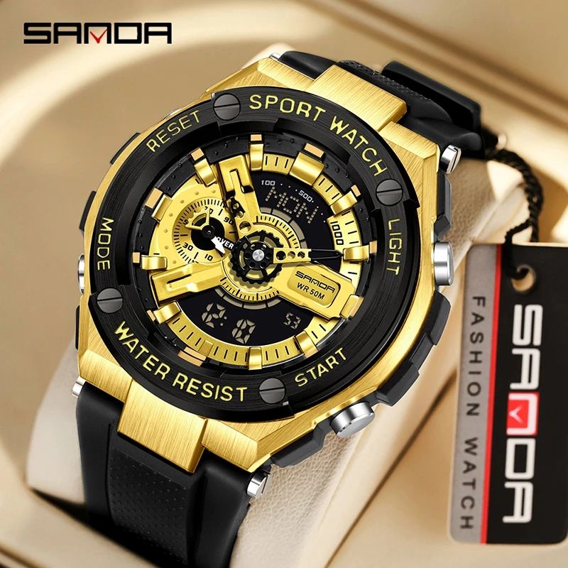New Sports Waterproof Digital Men's Watch