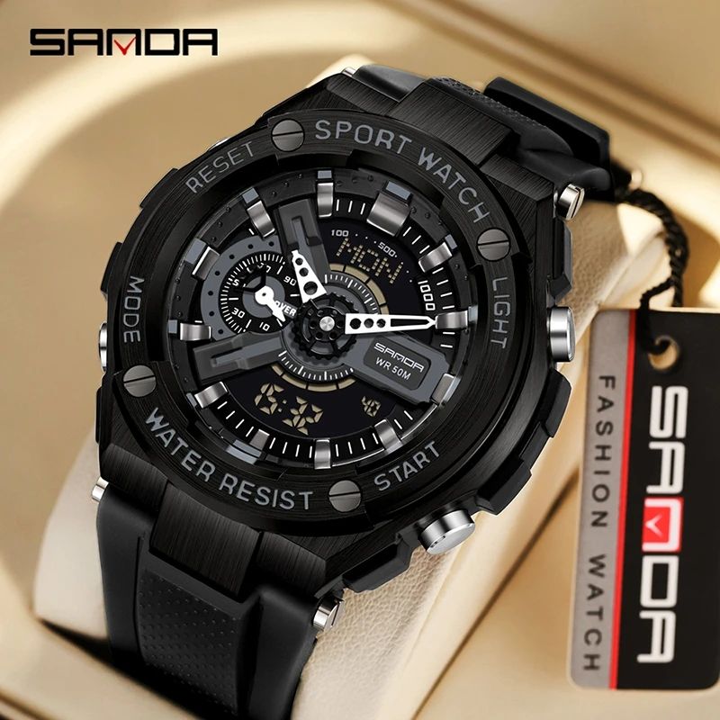 New Sports Waterproof Digital Men's Watch