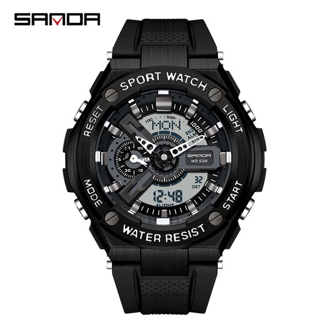 New Sports Waterproof Digital Men's Watch
