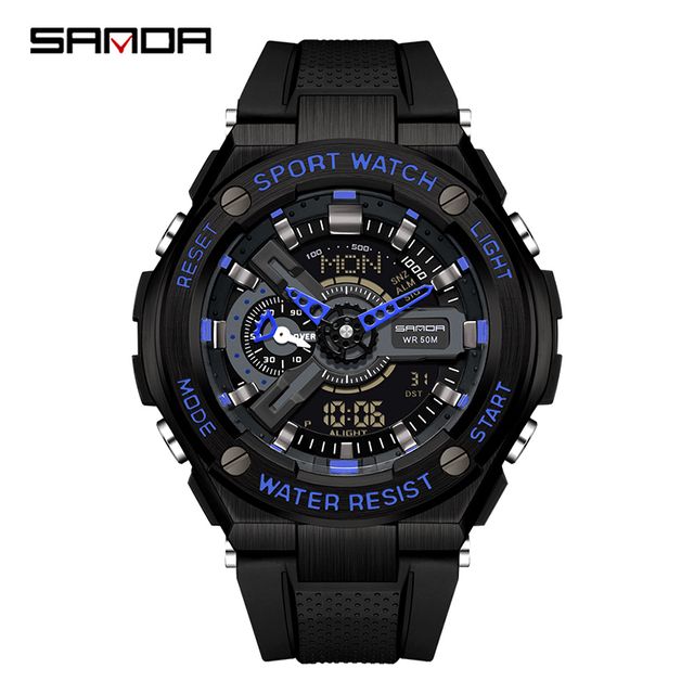 New Sports Waterproof Digital Men's Watch