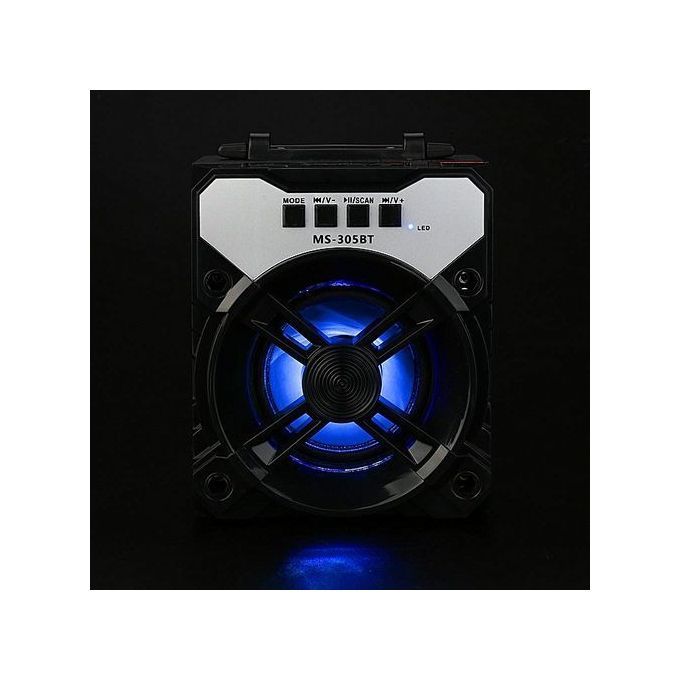 LED Bluetooth Wireless Portable Sport Speaker Super BassWith USB/TF/AUX/FM Radio HT-S
