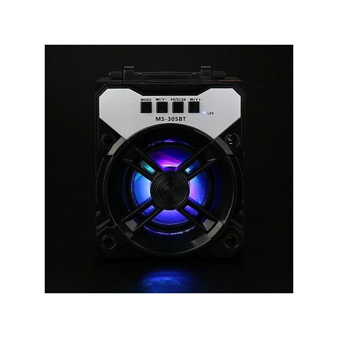 LED Bluetooth Wireless Portable Sport Speaker Super BassWith USB/TF/AUX/FM Radio HT-S