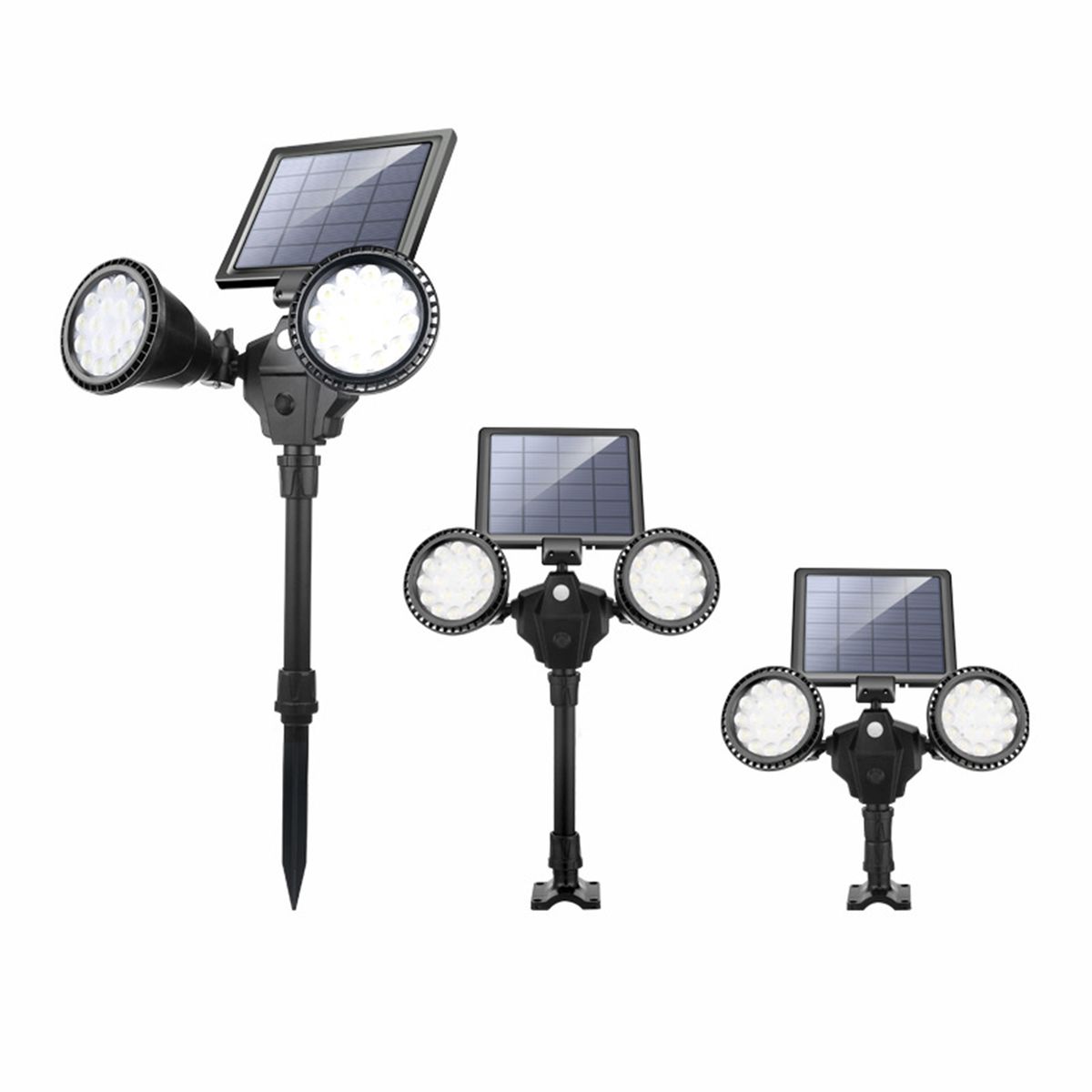 Solar Powered Lawn Lamp Wall Light Outdoor Garden Lamp PIR