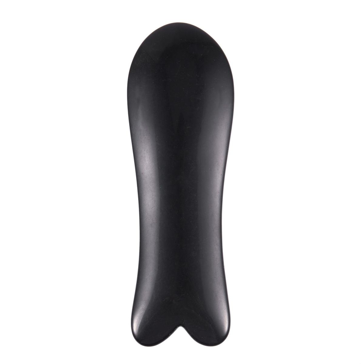 Fish Mold Resin Gua Sha Tool Horn Scratching Plate, Black