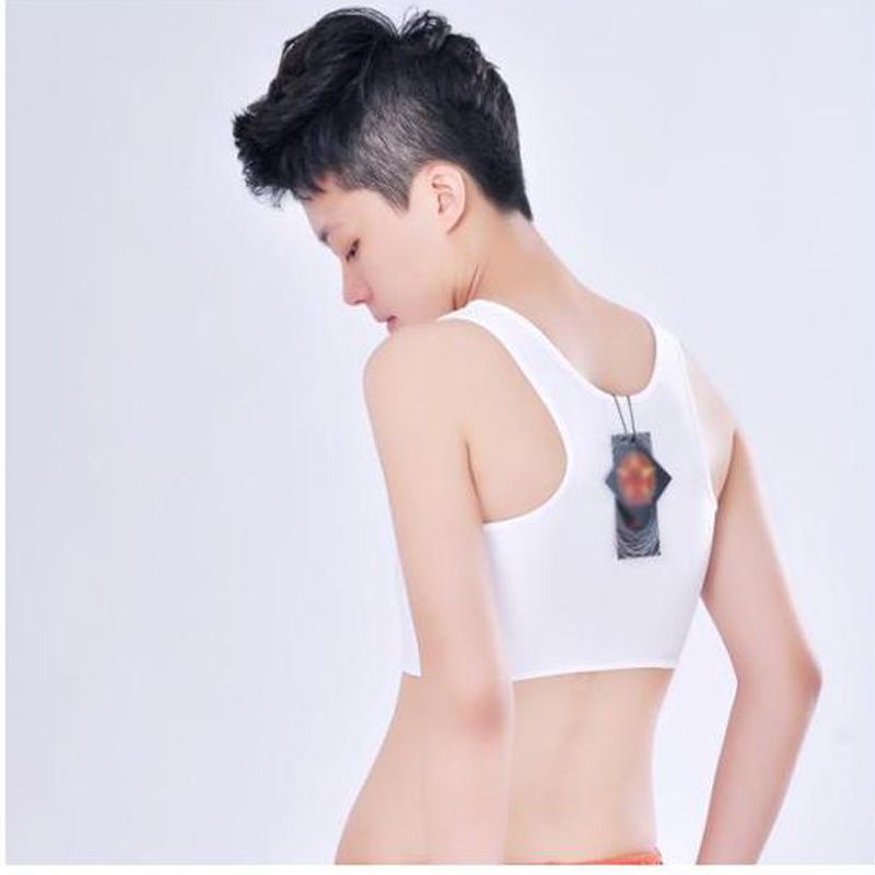 Ropa Interior Para Lesbianas, Camiseta Transpirable Con Hebilla Lateral, Carpeta De Pecho Corta, Sujetador, Chaleco, Ropa Interior Deportiva, Tops Comodos De Verano