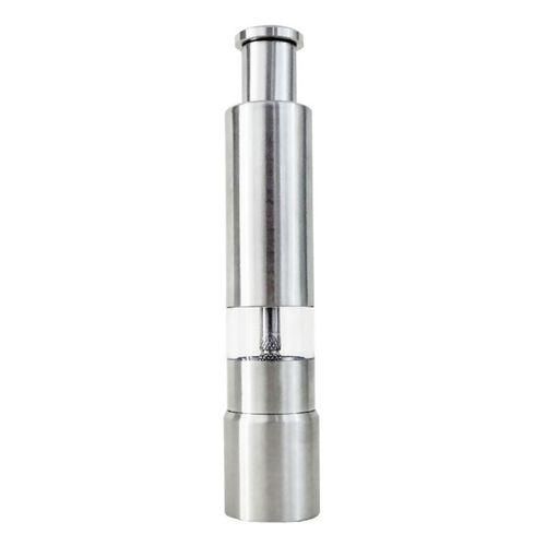 Salt And Pepper Grinder Stainless Steel Push