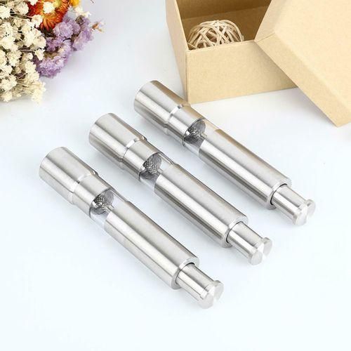 Salt And Pepper Grinder Stainless Steel Push