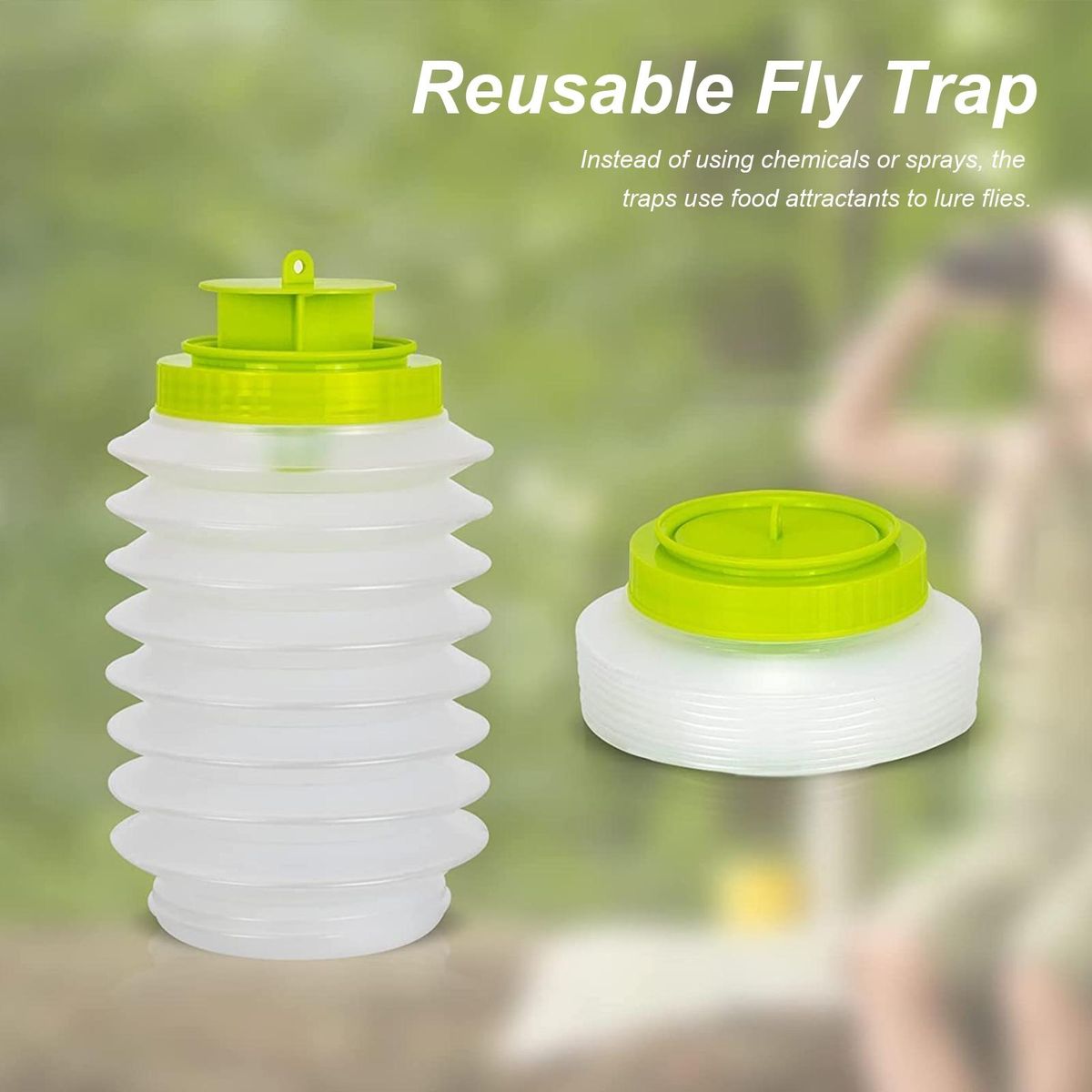 2Pcs Fly Killers Outdoor Use Insect Traps