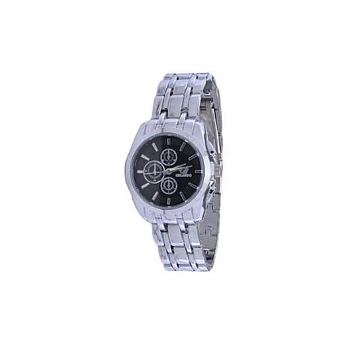 Ladies Bracelet ORL 2-Tone Wristwatch Silver-Bface