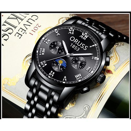 Men's Watches Quartz Waterproof Men Business Wristwatch