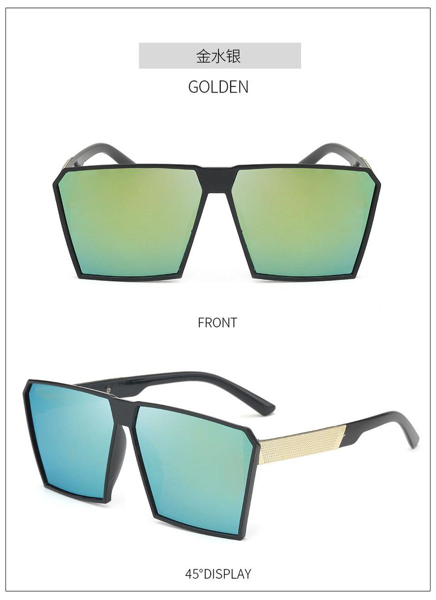 Women's Sunglasses Simple UV Protection Sunglasses Gold