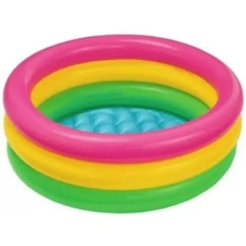 Intex Inflatable Swimming Pool For Kids-With Pump