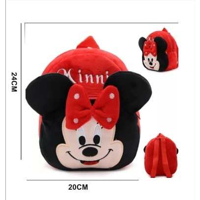 Kids Minnie Cartoon Bag + Math Game