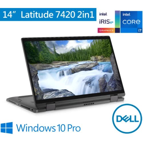 Latitude 7420 - 2-in-1 - Core I7 - 11th Gen - 512GB SSD - 16GB - 14.0