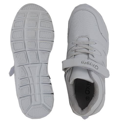 Boys Oxygen Double Strap Canvas - White