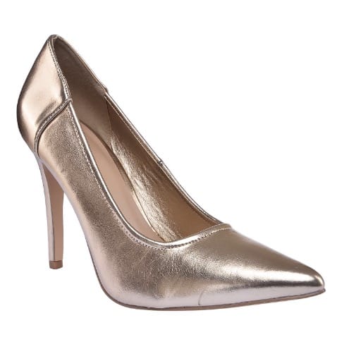 Court Shoe For Women  - Gold